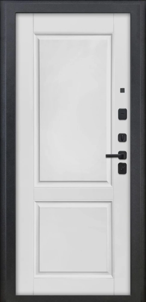 Входная дверь ДвериПРО Модель 3КЛ-1106 ФЛ-30 Веллуто бьянко DPRO228325 внутренняя сторона