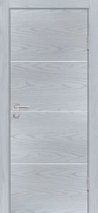 Межкомнатная дверь П-2 Дуб скай серый