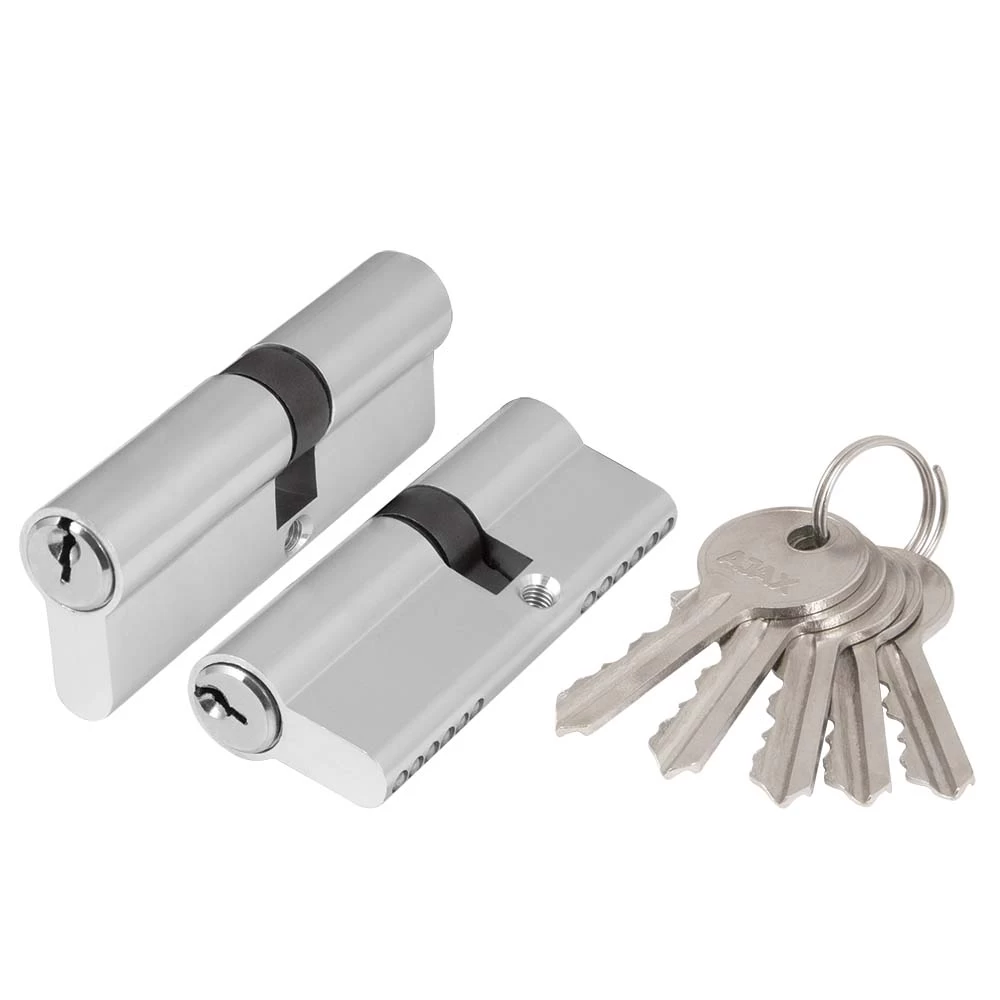 Фото Цилиндровый механизм (AZ100/90) AZ1000Key90 (35+10+45) CP хром