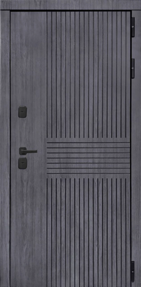 Входная дверь ДвериПРО Берген ФЛ 244 Венге DPRO227876 внешняя сторона