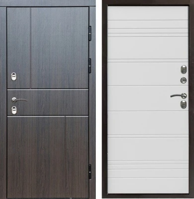 Дверь Термо Доор Сибирь термо  премиум Вертикаль венге